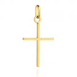 Złoty krzyżyk delikatnie diamentowany pr. 585 